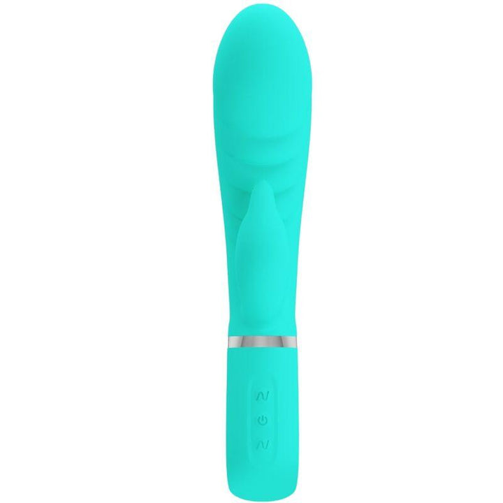 PRETTY LOVE - PRESCOTT MULTIFUNKTIONS-G-SPOT-VIBRATOR AQUA GREEN - INTIM SPACE Online Sexshop