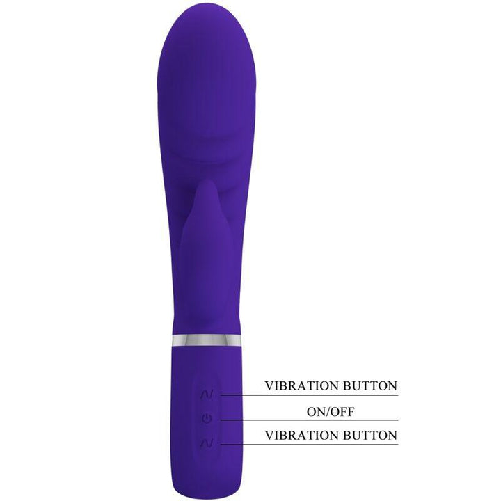 PRETTY LOVE - PRESCOTT MULTIFUNKTIONS-G-SPOT-VIBRATOR LILA - INTIM SPACE Online Sexshop