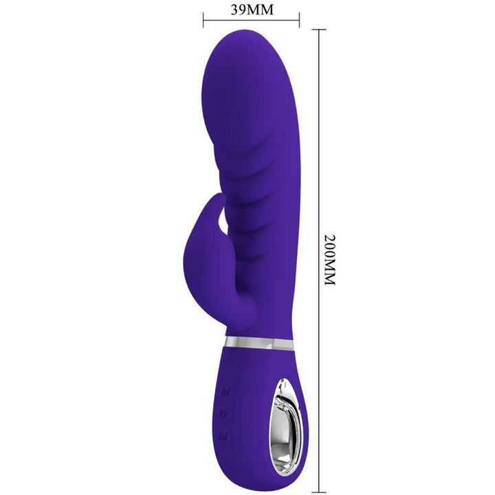 PRETTY LOVE - PRESCOTT MULTIFUNKTIONS-G-SPOT-VIBRATOR LILA - INTIM SPACE Online Sexshop