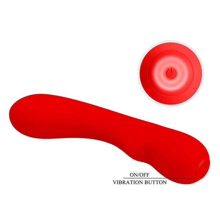 PRETTY LOVE - PRESCOTT WIEDERAUFLADBARER VIBRATOR ROT - INTIM SPACE Online Sexshop