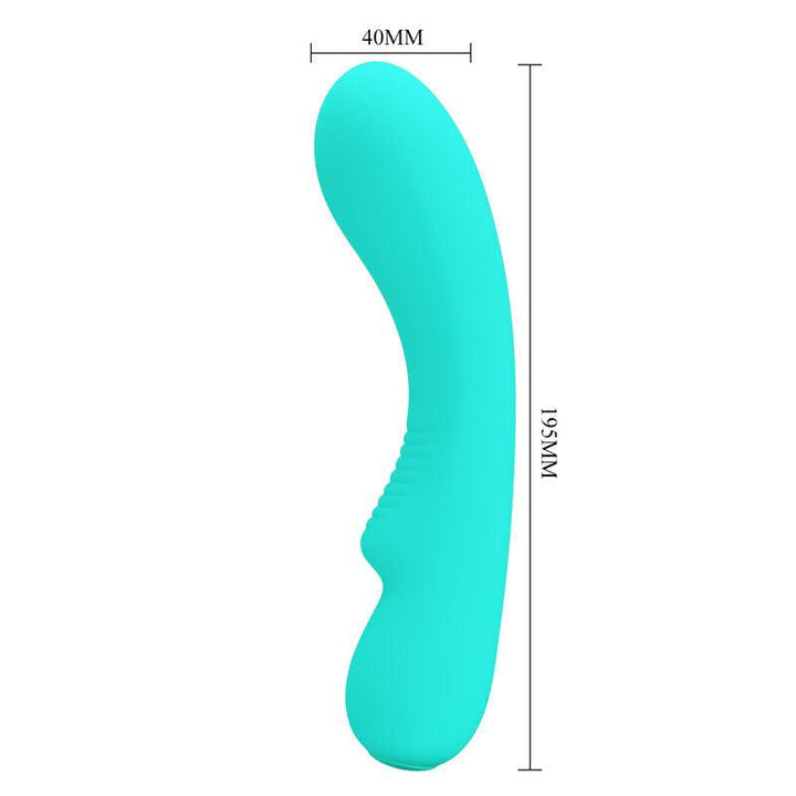 PRETTY LOVE - PRESCOTT WIEDERAUFLADBARER VIBRATOR AQUA GREEN - INTIM SPACE Online Sexshop