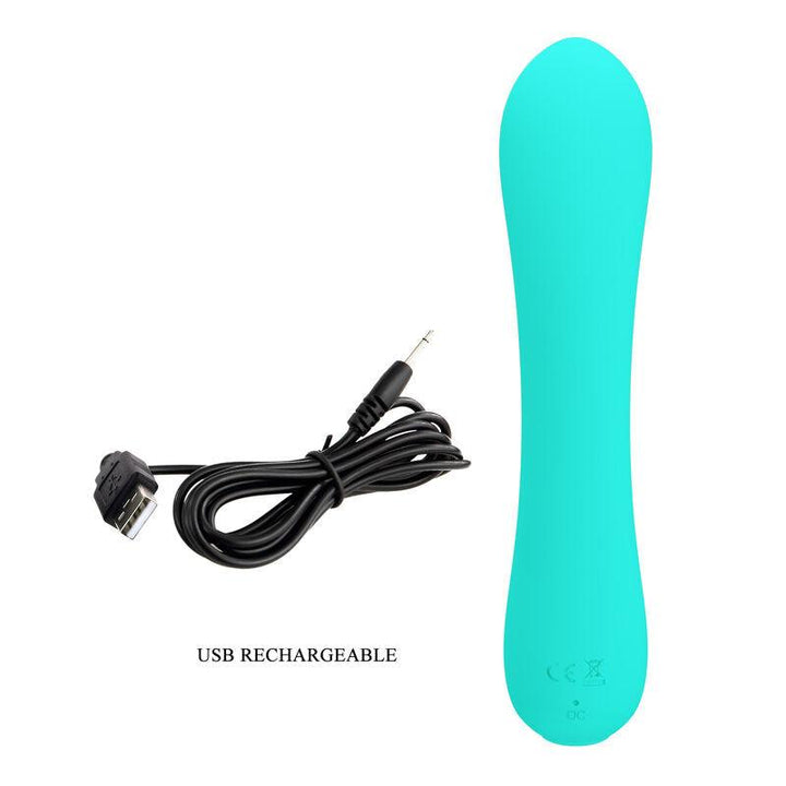 PRETTY LOVE - PRESCOTT WIEDERAUFLADBARER VIBRATOR AQUA GREEN - INTIM SPACE Online Sexshop