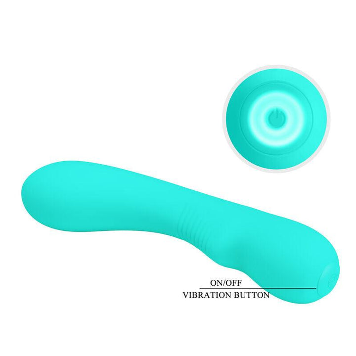 PRETTY LOVE - PRESCOTT WIEDERAUFLADBARER VIBRATOR AQUA GREEN - INTIM SPACE Online Sexshop