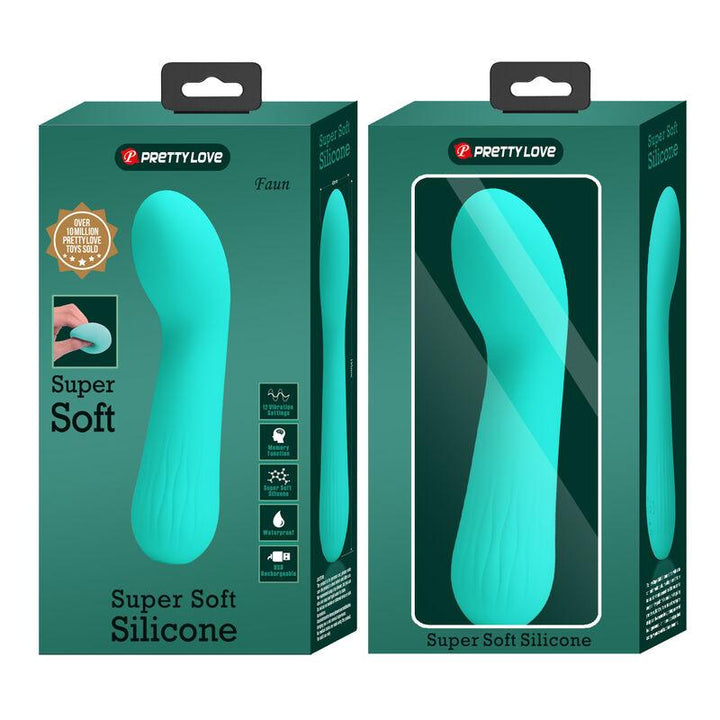 PRETTY LOVE - FAUN WIEDERAUFLADBARER VIBRATOR AQUAGRÜN - INTIM SPACE Online Sexshop