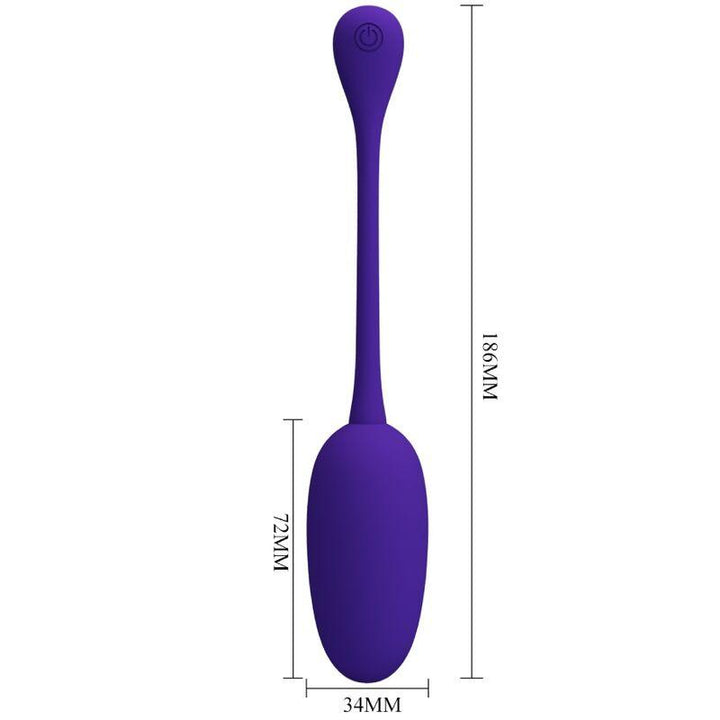 PRETTY LOVE - KNUCKER PURPLE WIEDERAUFLADBARES VIBRATIONS-EI - INTIM SPACE Online Sexshop