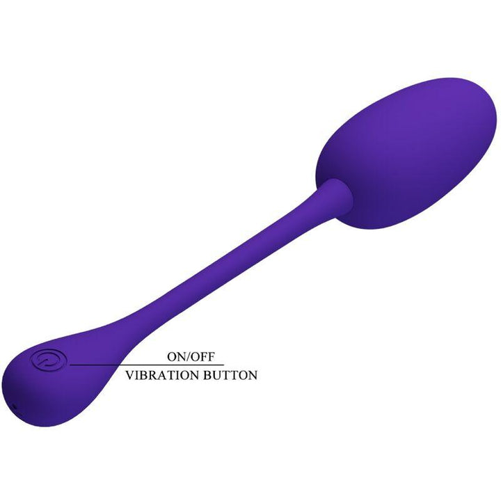 PRETTY LOVE - KNUCKER PURPLE WIEDERAUFLADBARES VIBRATIONS-EI - INTIM SPACE Online Sexshop