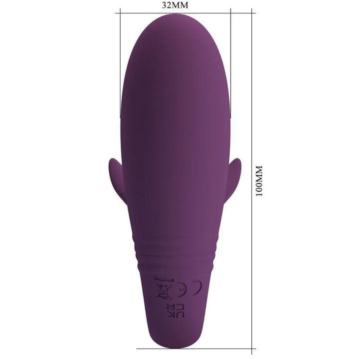 PRETTY LOVE - JAYLEEN VIBRATOR MIT APP-FERNBEDIENUNG LILA - INTIM SPACE Online Sexshop