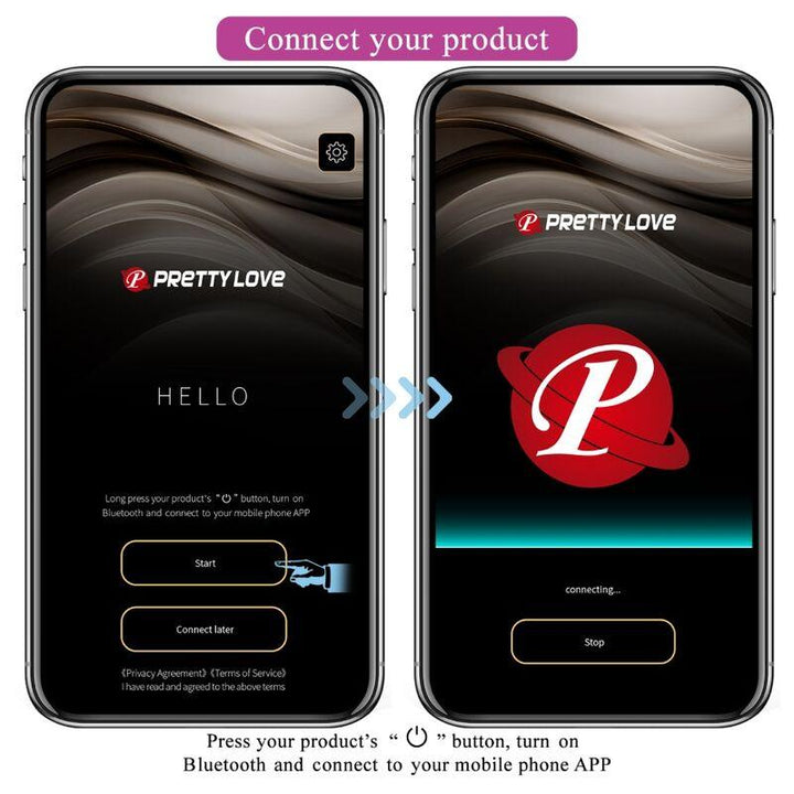 PRETTY LOVE - CATALINA VIBRATOR APP FERNBEDIENUNG LILA - INTIM SPACE Online Sexshop