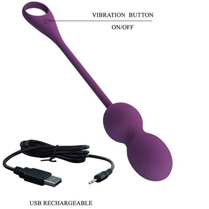 PRETTY LOVE - ELVIRA KEGEL BALLS APP FERNBEDIENUNG LILA - INTIM SPACE Online Sexshop