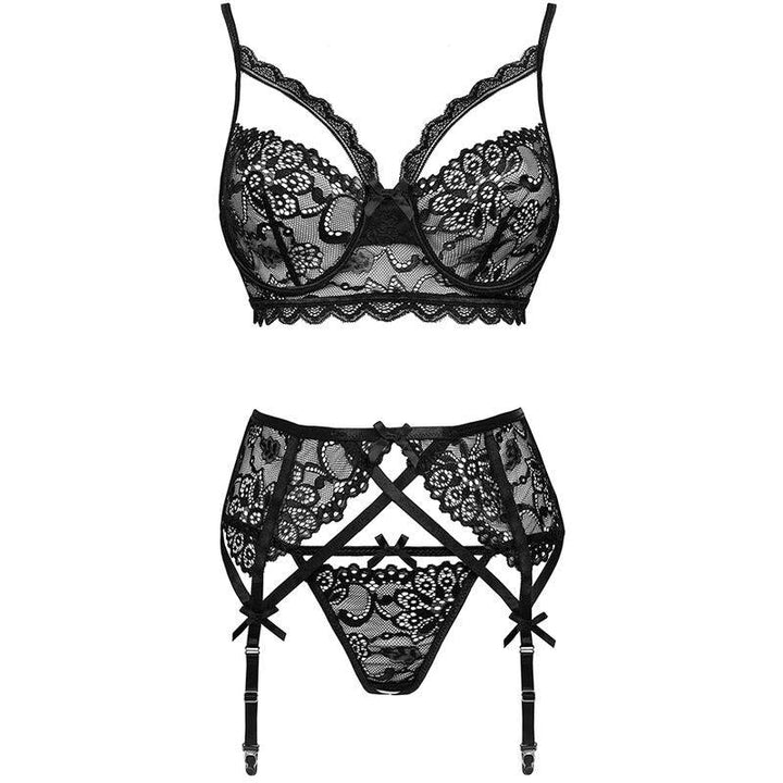 LIVCO CORSETTI FASHION - MORIDAM LC 90552 BH - STRUMPFGÜRTEL - HÖSCHE NEGRO - INTIM SPACE Online Sexshop