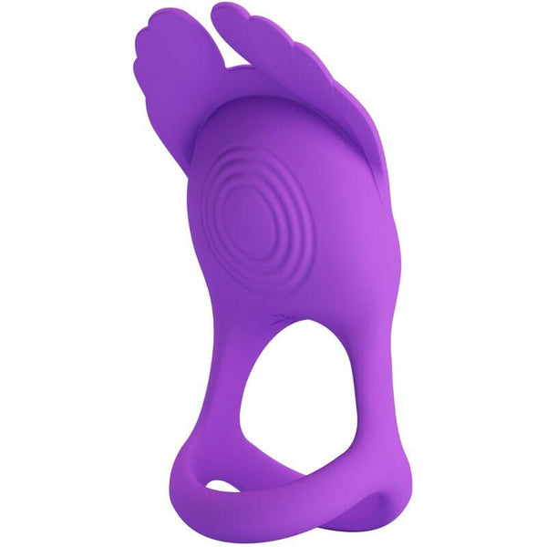 PRETTY LOVE - SILAS VIBRANT PENIS RING - VIBRATIONEN LILA SILIKON - INTIM SPACE Online Sexshop