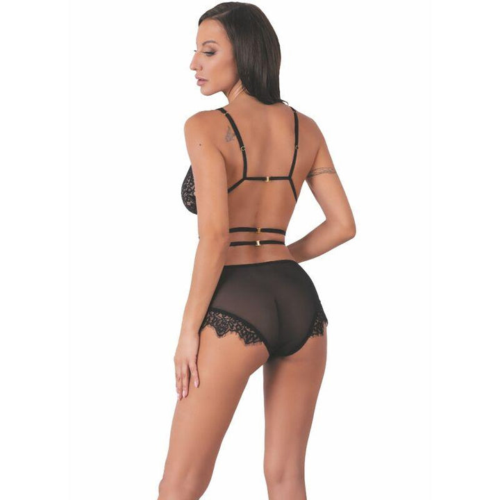 LIVCO CORSETTI FASHION - DREZNA LC 90733 BH - PANTY SCHWARZ L/XL - INTIM SPACE Online Sexshop