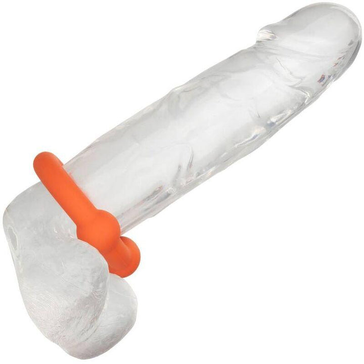 CALEXOTICS - ALPHA DUAL BALL RING ORANGE - INTIM SPACE Online Sexshop