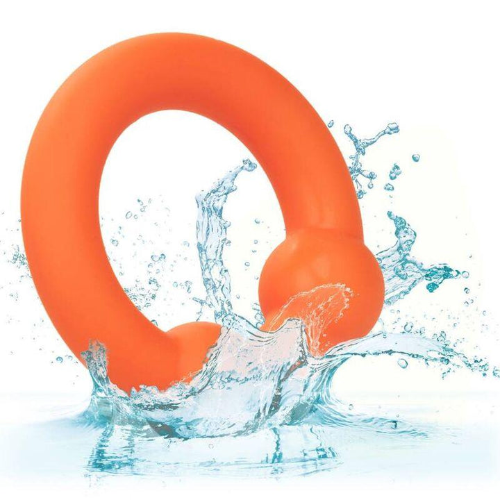 CALEXOTICS - ALPHA DUAL BALL RING ORANGE - INTIM SPACE Online Sexshop