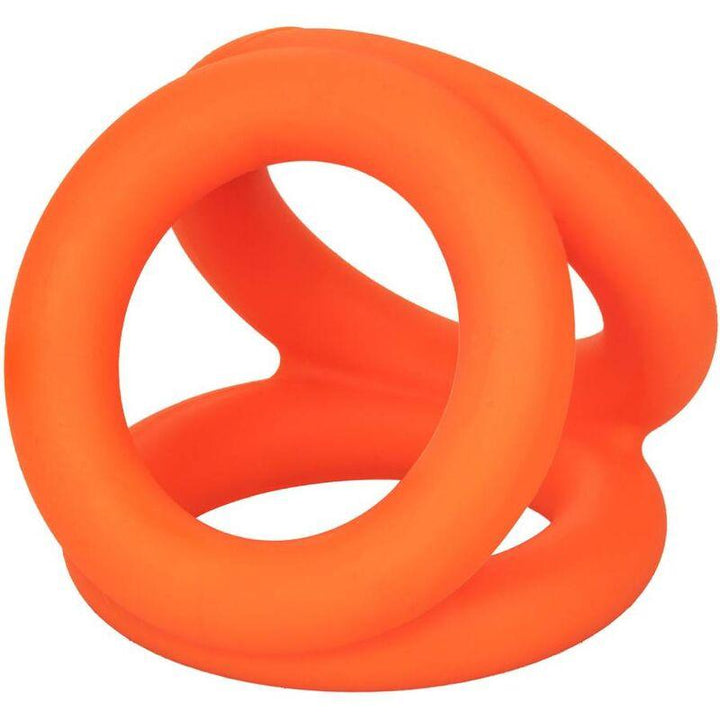 CALEXOTICS - ALPHA TRI-RING ORANGE - INTIM SPACE Online Sexshop