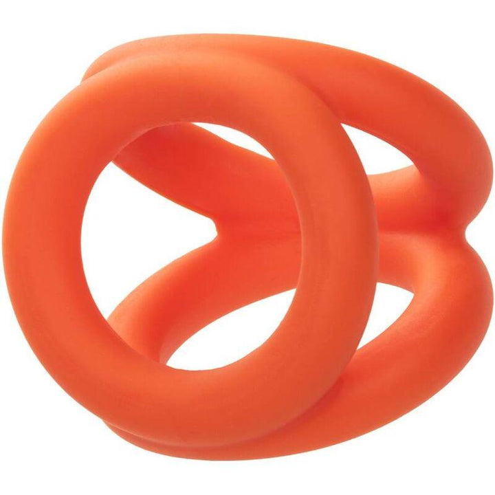 CALEXOTICS - ALPHA TRI-RING ORANGE - INTIM SPACE Online Sexshop