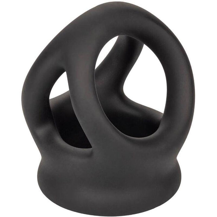 CALEXOTICS - ALPHA DUAL CAGE RING SCHWARZ - INTIM SPACE Online Sexshop