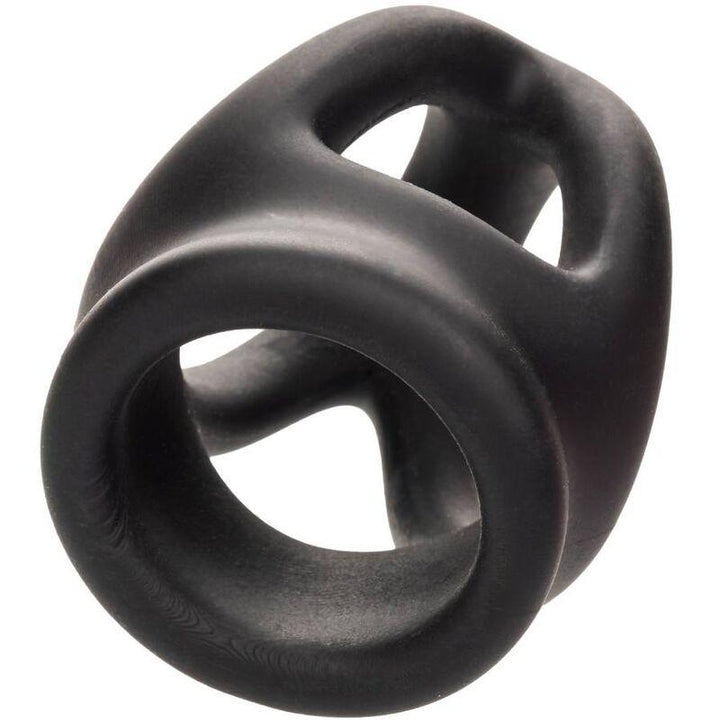 CALEXOTICS - ALPHA DUAL CAGE RING SCHWARZ - INTIM SPACE Online Sexshop