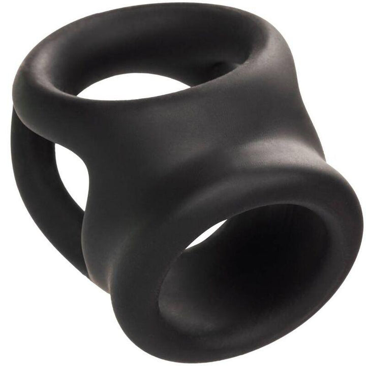 CALEXOTICS - ALPHA DUAL CAGE RING SCHWARZ - INTIM SPACE Online Sexshop