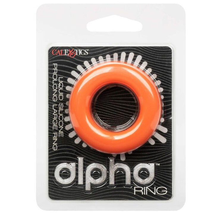 CALEXOTICS - ALPHA PROLONG GROSSER RING ORANGE - INTIM SPACE Online Sexshop