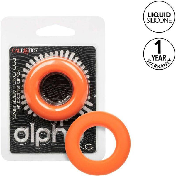 CALEXOTICS - ALPHA PROLONG GROSSER RING ORANGE - INTIM SPACE Online Sexshop