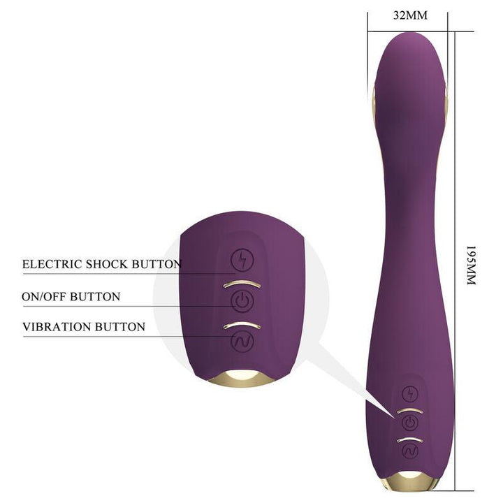 PRETTY LOVE - HECTOR ELECTROSHOCK VIBRATOR PER APP-STEUERUNG LILA - INTIM SPACE Online Sexshop