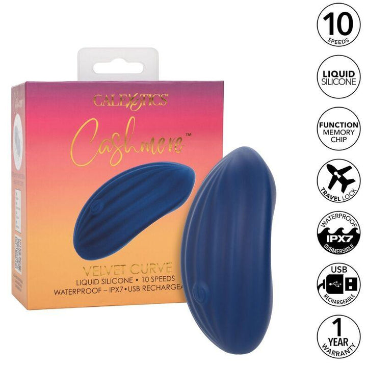 CALEXOTICS - CASHMERE-SAMT-CURVE-BLAU - INTIM SPACE Online Sexshop