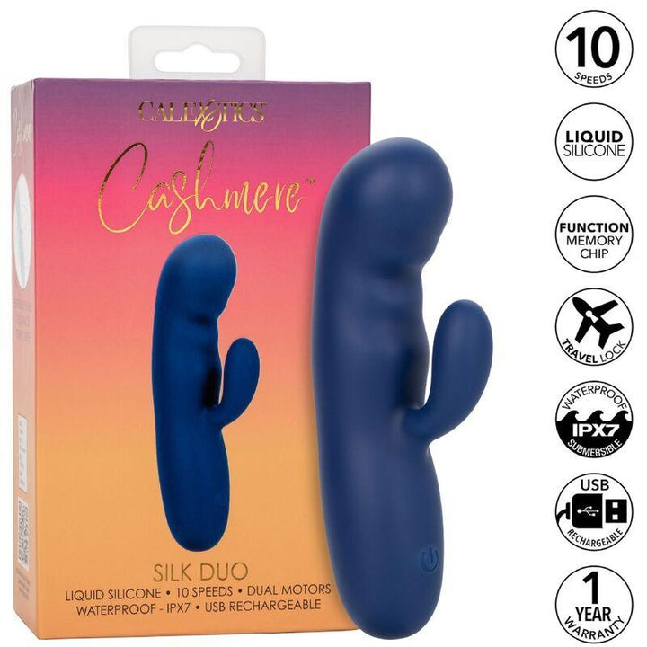 CALEXOTICS - CASHMERE-SEIDEN-DUO-BLAU - INTIM SPACE Online Sexshop