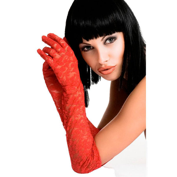 CHILIROSE - CR 3071 HANDSCHUHE ROT - INTIM SPACE Online Sexshop