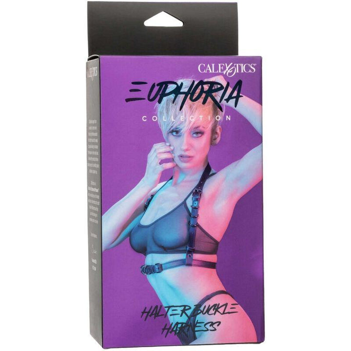 CALEXOTICS - EUPHORIA HALFTERSCHNALLENGESCHIRR SCHWARZ - INTIM SPACE Online Sexshop