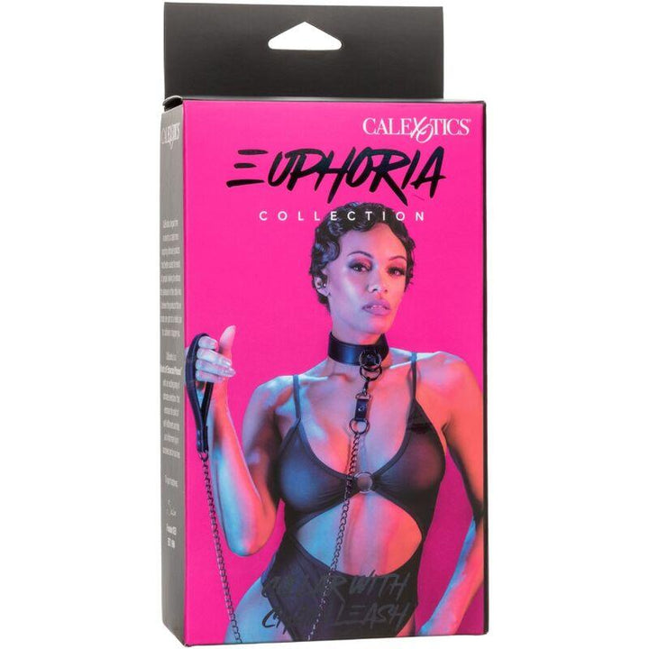 CALEXOTICS - EUPHORIA HALSBAND MIT KETTENLEINE - INTIM SPACE Online Sexshop