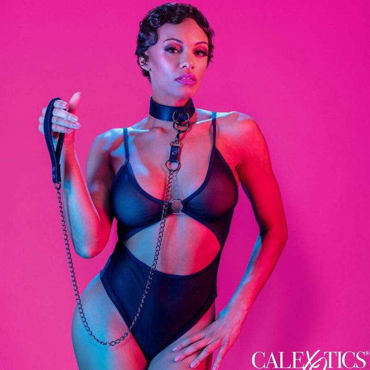 CALEXOTICS - EUPHORIA HALSBAND MIT KETTENLEINE - INTIM SPACE Online Sexshop