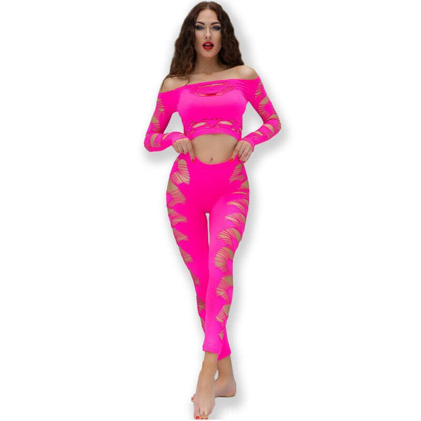 CHILIROSE - CR 4632 TOP - HOSE PINK GRÖßE/L - INTIM SPACE Online Sexshop