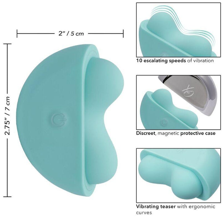 CALEXOTICS - OVATION APPLAUSE STIMULATOR AQUA GREEN - INTIM SPACE Online Sexshop