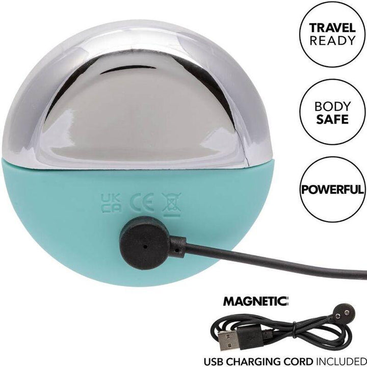 CALEXOTICS - OVATION APPLAUSE STIMULATOR AQUA GREEN - INTIM SPACE Online Sexshop