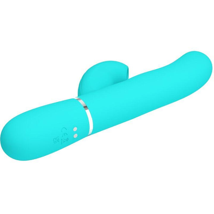 PRETTY LOVE - PERLITA MULTIFUNKTIONS-3-IN-1-G-PUNKT-VIBRATOR AQUA GRÜN - INTIM SPACE Online Sexshop