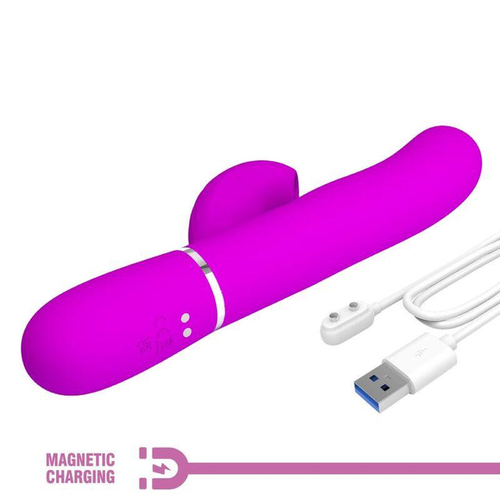 PRETTY LOVE - PERLITA MULTIFUNKTIONS-3-IN-1-G-SPOT-VIBRATOR VIOLETT - INTIM SPACE Online Sexshop