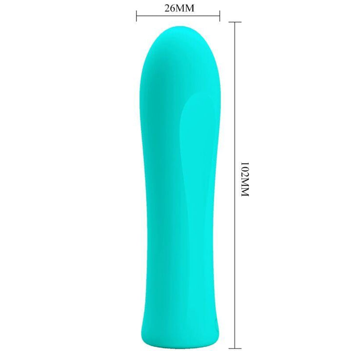 PRETTY LOVE - ALFREDA SUPER POWER VIBRATOR AQUA GREEN - INTIM SPACE Online Sexshop