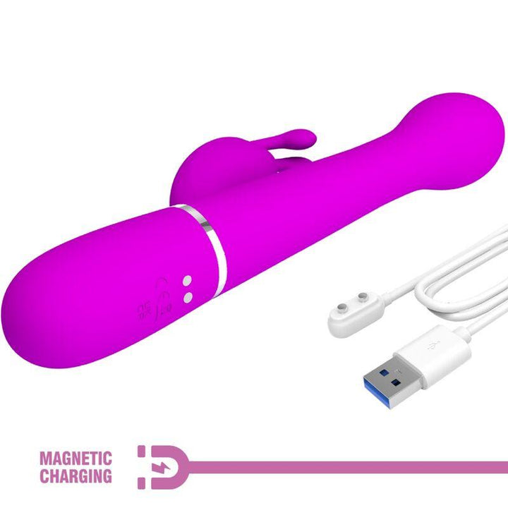 PRETTY LOVE - DEJON RABBIT VIBRATOR - IN - MULTIFUNKTIONSVIOLETT - INTIM SPACE Online Sexshop