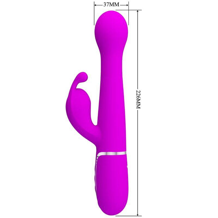 PRETTY LOVE - DEJON RABBIT VIBRATOR - IN - MULTIFUNKTIONSVIOLETT - INTIM SPACE Online Sexshop