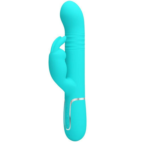 PRETTY LOVE - COALE RABBIT VIBRATOR PERLEN AQUAGRÜN - INTIM SPACE Online Sexshop