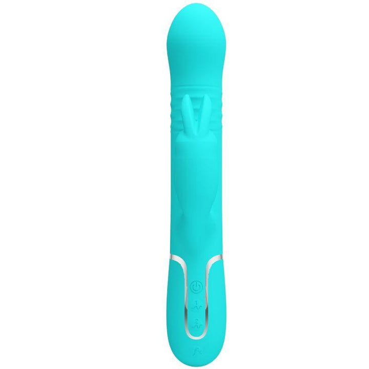 PRETTY LOVE - COALE RABBIT VIBRATOR PERLEN AQUAGRÜN - INTIM SPACE Online Sexshop