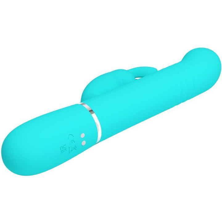 PRETTY LOVE - COALE RABBIT VIBRATOR PERLEN AQUAGRÜN - INTIM SPACE Online Sexshop