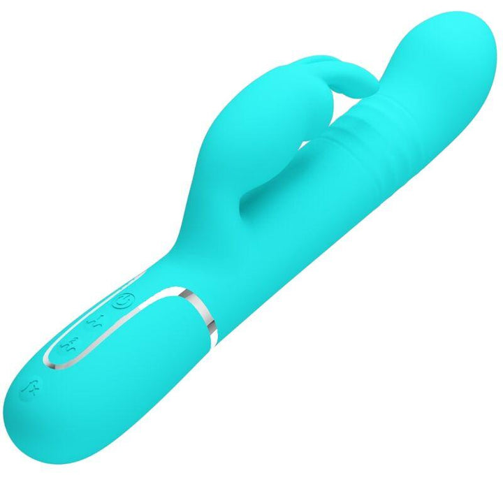 PRETTY LOVE - COALE RABBIT VIBRATOR PERLEN AQUAGRÜN - INTIM SPACE Online Sexshop