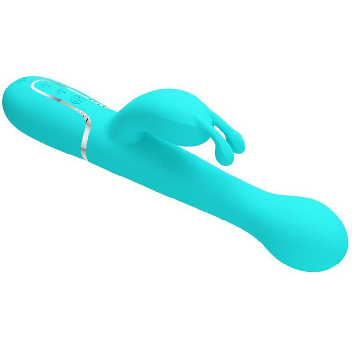 PRETTY LOVE - DEJON RABBIT VIBRATOR - IN - MULTIFUNKTIONS-AQUAGRÜN - INTIM SPACE Online Sexshop