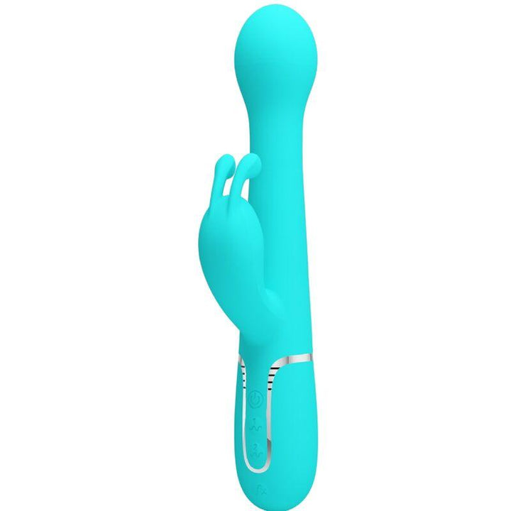 PRETTY LOVE - DEJON RABBIT VIBRATOR - IN - MULTIFUNKTIONS-AQUAGRÜN - INTIM SPACE Online Sexshop