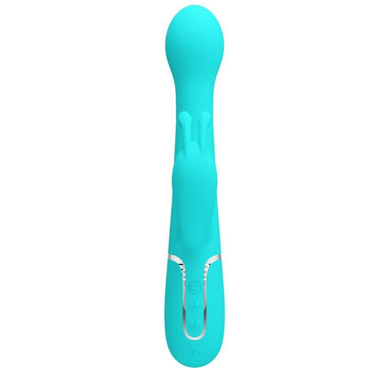 PRETTY LOVE - DEJON RABBIT VIBRATOR - IN - MULTIFUNKTIONS-AQUAGRÜN - INTIM SPACE Online Sexshop