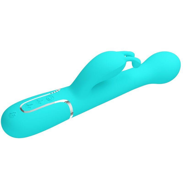 PRETTY LOVE - DEJON RABBIT VIBRATOR - IN - MULTIFUNKTIONS-AQUAGRÜN - INTIM SPACE Online Sexshop