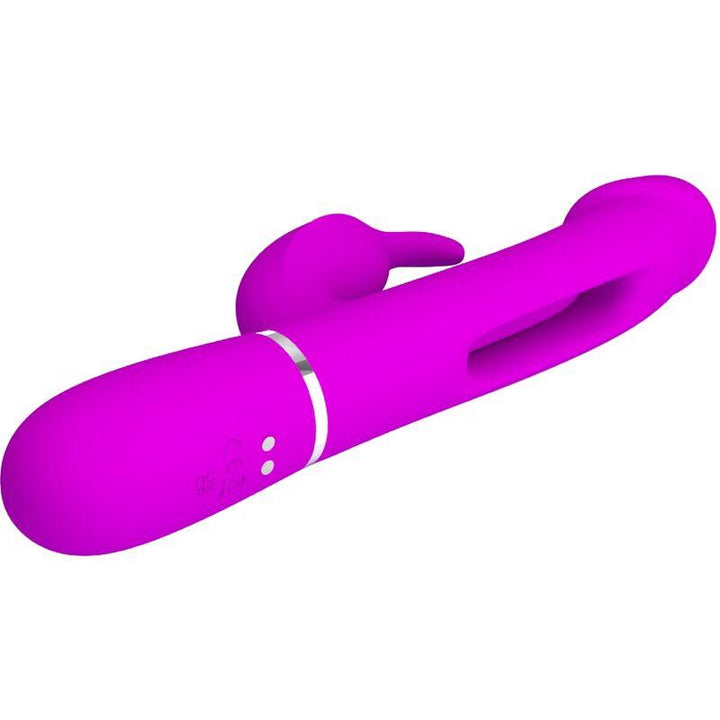 PRETTY LOVE - DEJON RABBIT VIBRATOR - IN - MULTIFUNKTIONS FUCSIA - INTIM SPACE Online Sexshop