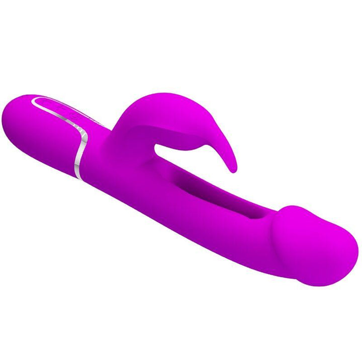 PRETTY LOVE - DEJON RABBIT VIBRATOR - IN - MULTIFUNKTIONS FUCSIA - INTIM SPACE Online Sexshop